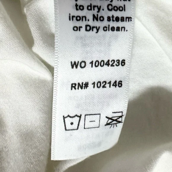 Michael Stars Vanessa White Eco Luxe Jersey Waterfall Draped Cardigan Size Small - Picture 8 of 8